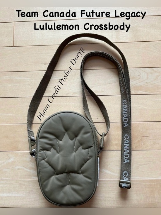 lululemon athletica Handbags - lululemon athletica Olive Green Team Canada Crossbody Belt Bag